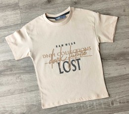 Футболка CMK «Lost» бежевый, мальчик 3-5-7-9-11 лет