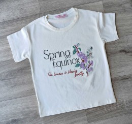 Футболка CMK «Equinox» молочный, девочка 3-5-7-9-11 лет