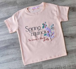 Футболка CMK «Equinox» персиковый, девочка 3-5-7-9-11 лет
