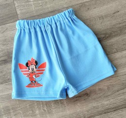 Шорты "Mouse" голубой, девочка 3-4-5-6 лет