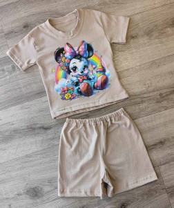 Костюм «Mouse» бежевый, девочка 9-18мес-3-5 лет