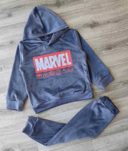 Костюм "Marvel" серый(графитовый), мальчик 3-5-7-9 лет