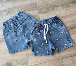 Шорти Hiwro "Ромашки", синій, дівчинка 6-7-8-9 років