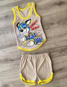Костюм «Paw» бежевий, хлопчик 9-18міс-3-5 років