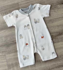 Писочник "Зайчики" молочный, унисекс 3-6-9 месяцев