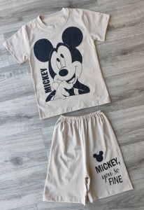 Костюм «Mouse» бежевий, хлопчик 1,5-3-5-7-9 років