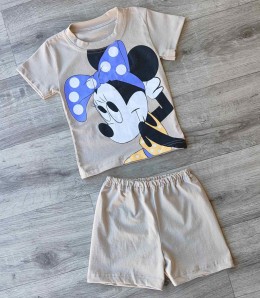 Костюм «Мышка» бежевый, девочка 1,5-3-5-7-9 лет