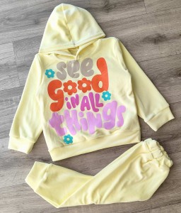 Костюм "See good" желтый, девочка 3-5-7-9 лет