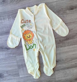 Человечек «Lion» желтый, мальчик 3-6 месяцев