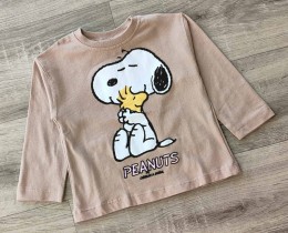 Реглан "Peanuts" бежевий, хлопчик 1-1,5-3-4 років