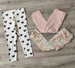 Лосины "Микс рисунков" микс цветов, девочка 24 месяца
