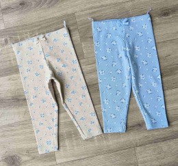 Лосины "Цветочки" микс цветов, девочка 12 месяца