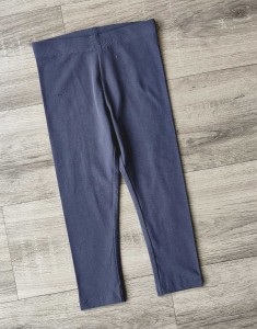 Лосины "Однотонный" серый(графитовый), девочка 18-24 месяца