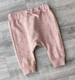 Штани "Крапки" коричневий, дівчинка 0 місяців
