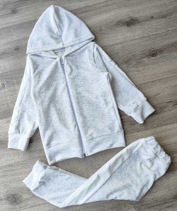 Костюм "Смужки" сірий, унісекс 3-5-7-9 років