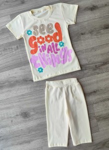 Костюм «See good» желтый, девочка 3-5-7-9 лет