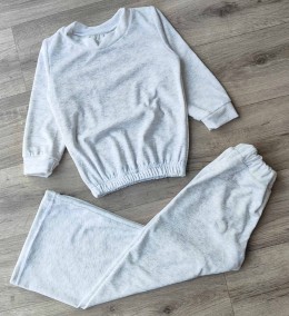 Костюм "Велюр" сірий, дівчинка 3-5-7-9 років