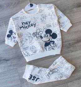 Костюм «Mouse» молочний, хлопчик 3-9-12 місяців