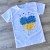 Футболка "Сердце" белый, девочка 6-7-8-9-10  лет, фото