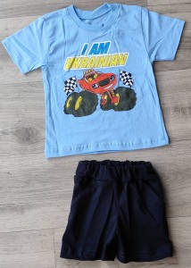 Костюм «I’m Ukrainian» голубой, мальчик 1-2 года