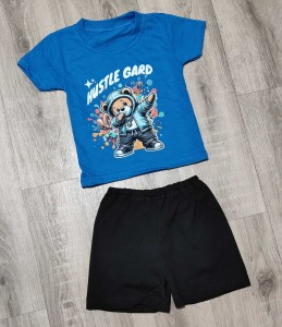 Костюм «Hustle gard» синий, мальчик 1,5-3-5-7-9 лет