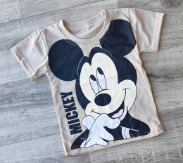 Футболка "Mouse" бежевый, мальчик 1,5-3-5-7-9  лет