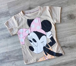 Футболка "Mouse" бежевый, девочка 1,5-3-5-7-9 лет