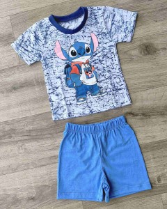 Костюм «Стич» синий, мальчик 1,5-2-3-4-5 лет