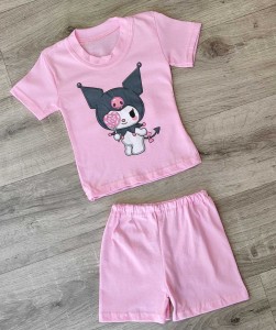 Костюм «Куроми» розовый, девочка 3-5-7-9 лет