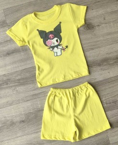Костюм «Куроми» желтый, девочка 3-5-7-9 лет