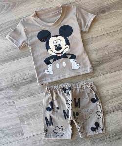 Костюм «Mouse» бежевый, мальчик 6-9-18-36 месяцев