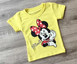 Футболка "Mouse" желтый, девочка 1,5-3-5-7-9 лет