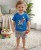 Костюм Веtus Bebe "Space" синій, хлопчик 6-9-12-18 місяців, фото