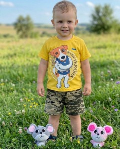 Костюм "Патрон" жёлтый, мальчик 1-2-3-4-5 лет