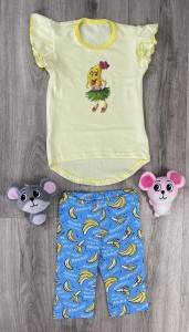 Костюм "Банана" желтый, девочка 2-3-4-5 лет