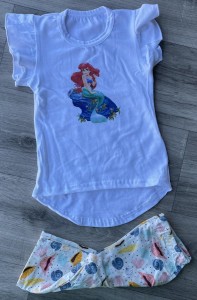 Костюм "Русалочка" белый, девочка 2-3-4-5 лет