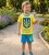 Костюм "Добрий вечір, ми з України" жовтий, хлопчик 1-2-3-4-5 років, фото
