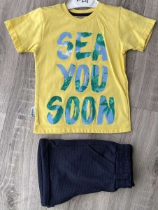 Костюм Winimo "Sea you soon" жёлтый, мальчик 1-2-3-4 года