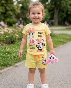 Костюм Minix "Minnie& Daisy" жовтий, дівчинка 6-7-8-9років