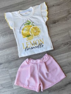 Костюм «Limoncello» рожевий, дівчинка 3-5-7-9 років