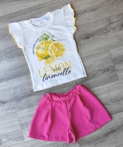 Костюм «Limoncello» малиновый, девочка 3-5-7-9 лет
