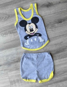 Костюм "Mouse" сірий, хлопчик 9-18-36 місяців