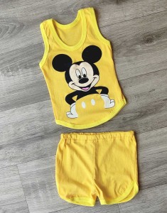 Костюм "Mouse" жовтий, хлопчик 9-18-36 місяців