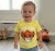 Футболка "Lion King" жовтий, хлопчик 6-9-12-18 місяців, фото