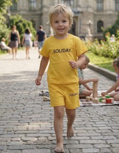 Костюм Partner «Soliday» жёлтый, мальчик 2-3-4-5 лет