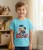 Футболка «Buddy» голубой, мальчик 5-6-7-8 лет, фото