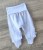 Повзуни "Однотонний" білий, унісекс 0 місяців, фото