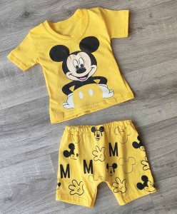 Костюм «Mouse» желтый, мальчик 6-9-18-36 месяцев