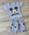 Костюм «Mouse» серый, мальчик 6-9-18-36 месяцев, фото
