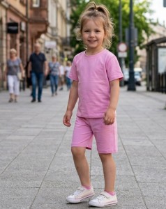 Костюм "Однотонний" рожевий, дівчинка 5-6-7-8 років